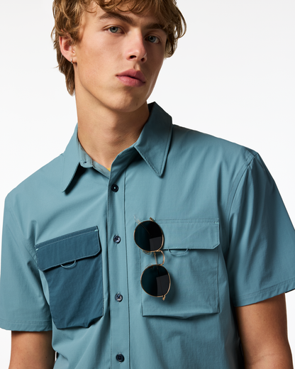 Solta Short-Sleeve Sun Shirt - Men's - Everglade - US 6939