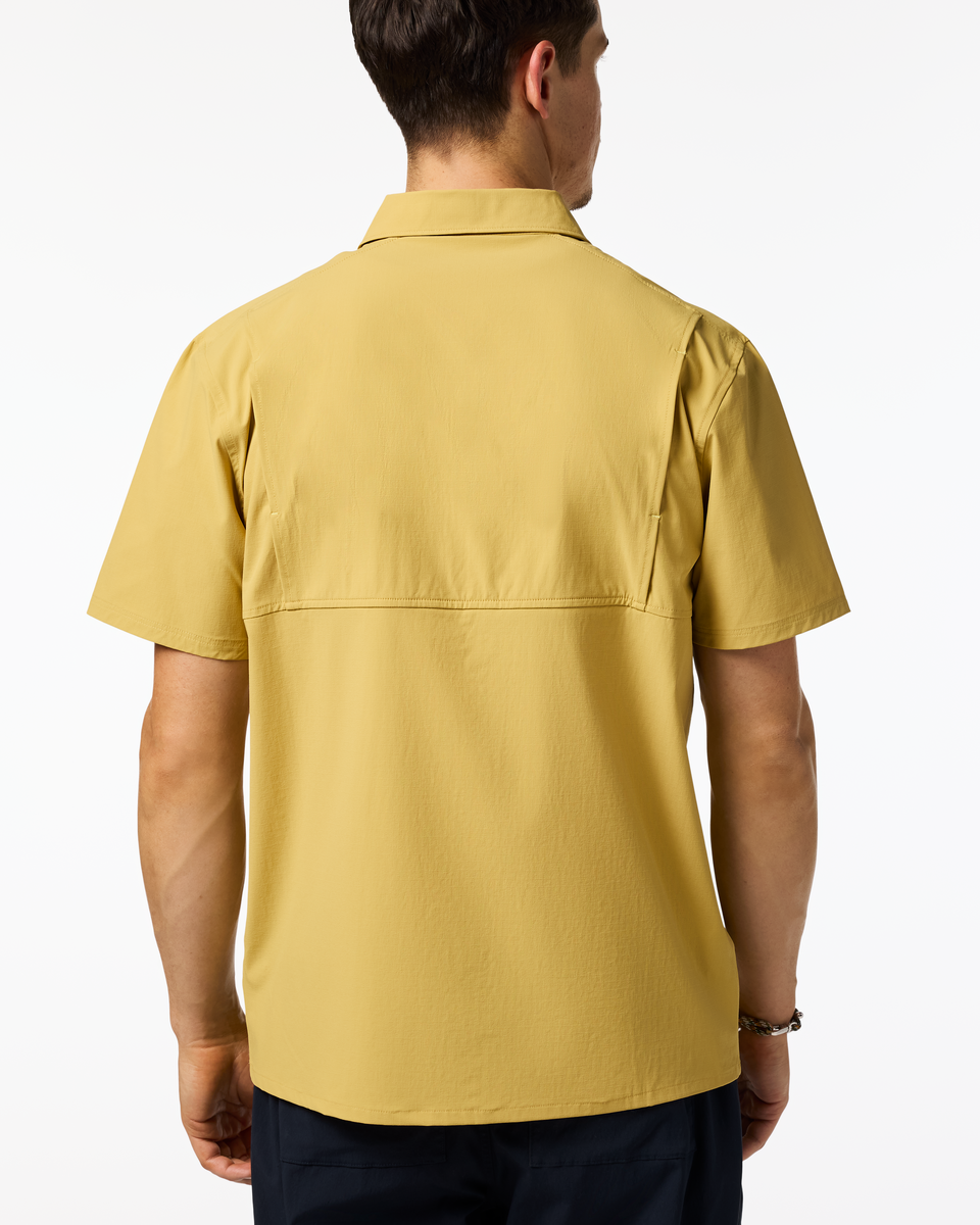 Solta Short-Sleeve Sun Shirt - Men's - Husk - US 8473