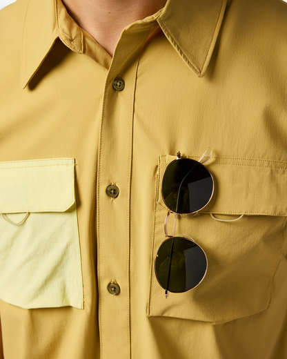 Solta Short-Sleeve Sun Shirt - Men's - Husk - US 8473
