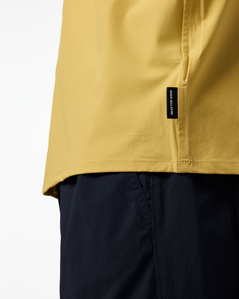 Solta Short-Sleeve Sun Shirt - Men's - Husk - US 8473