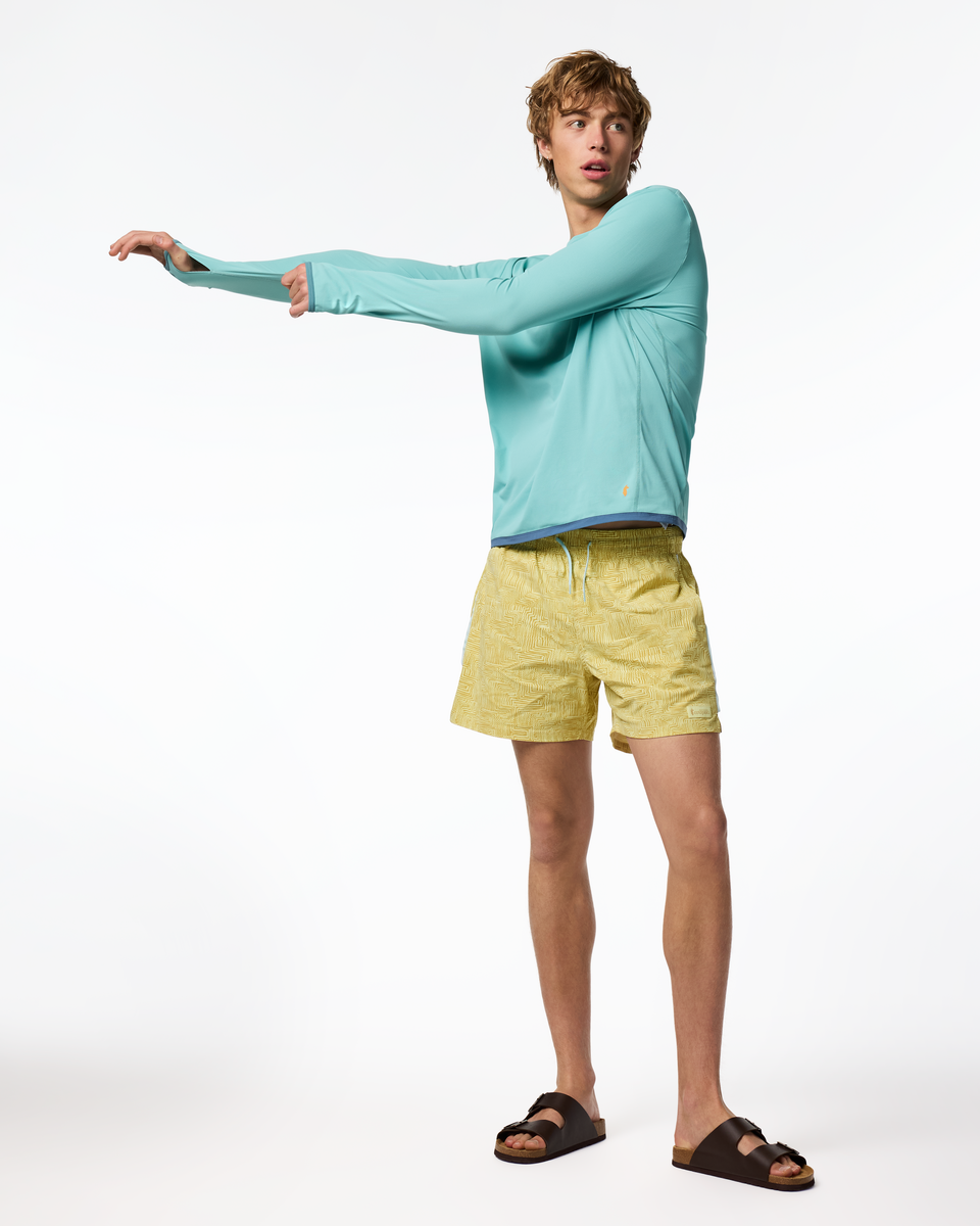 Sombra Long-Sleeve Sun Shirt - Men's - Tide Pool - US 3083