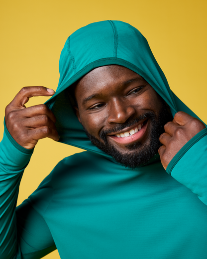 Sombra Sun Hoodie - Men's - Malachite - US 1347