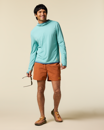Sombra Sun Hoodie - Men's - Tide Pool - US 4700
