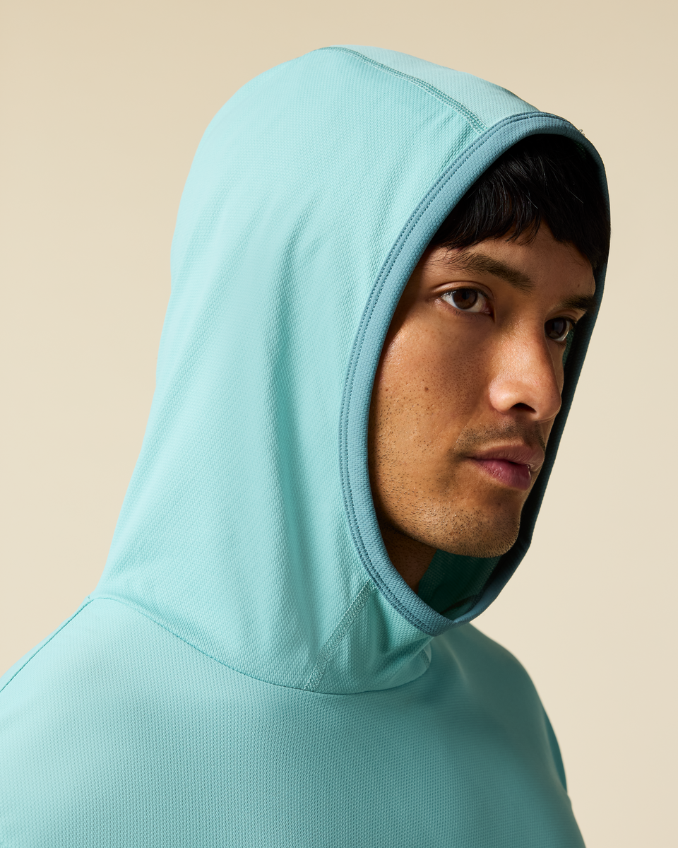 Sombra Sun Hoodie - Men's - Tide Pool - US 4700