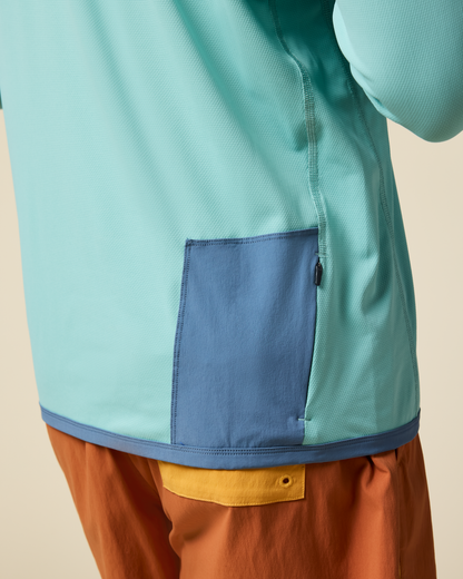 Sombra Sun Hoodie - Men's - Tide Pool - US 4700