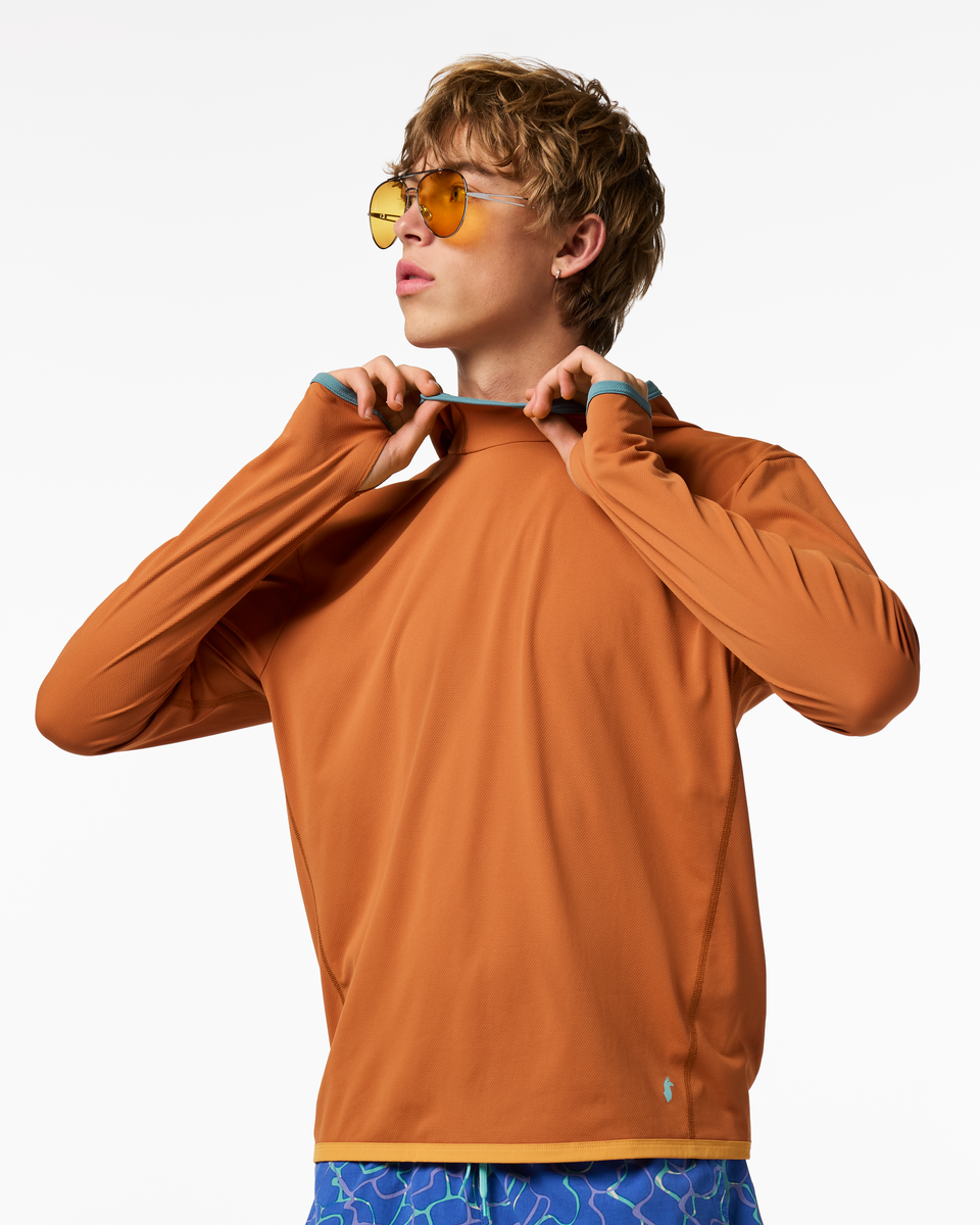 Sombra Sun Hoodie - Men's - Whiskey - US 4147
