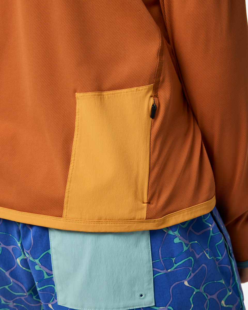 Sombra Sun Hoodie - Men's - Whiskey - US 4147