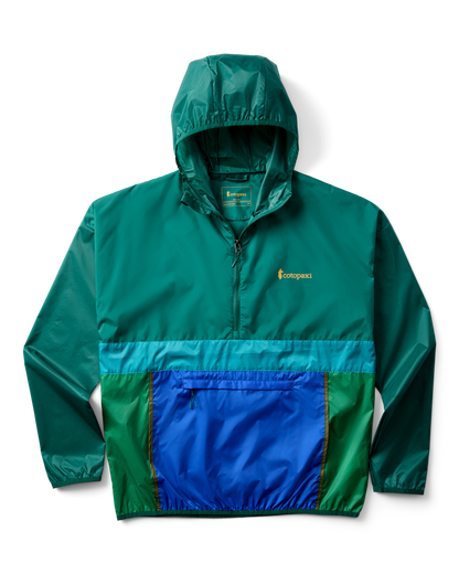 Teca Half-Zip Windbreaker - Men's - Eat More Veggies - US 1142
