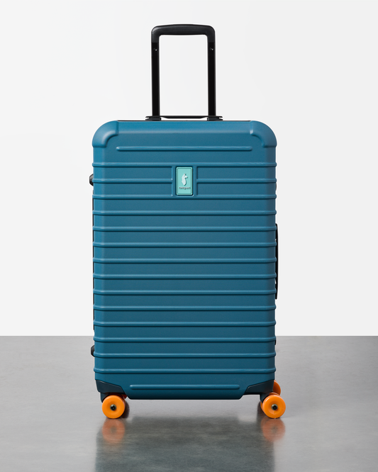 Coraza Suitcase - Medium Checked - Blue Spruce - US 1541
