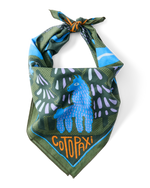 Organic Cotton Bandana - Llama Camp Bandana - US 9270