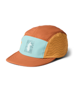 Tech Plus 5-Panel Hat - Tide Pool/Whiskey - US 8009