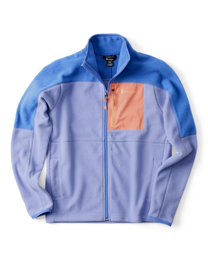 Abrazo Fleece Full-Zip Jacket - Women's - Azure/Aster - US 1342