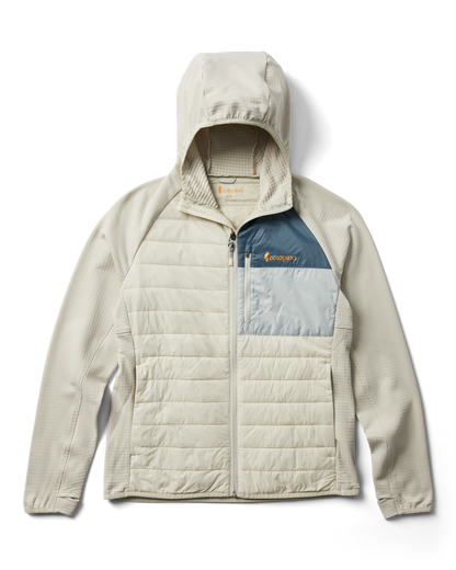 Acodo Hybrid Hooded Jacket - Women's - Chalk/Mineral - US 4211