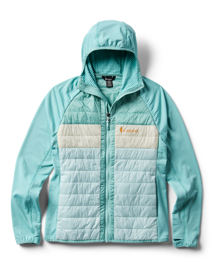 Capa Hybrid Insulated Hooded Jacket - Women's - Tide Pool/Surf - US 1147