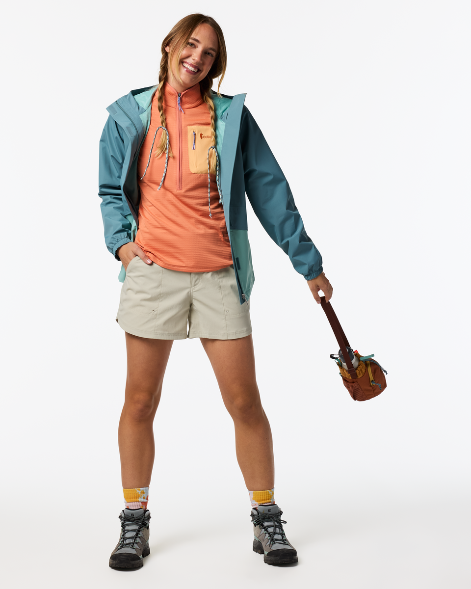 Coraje 4" Tech Short - Women's - Mineral - US 5802