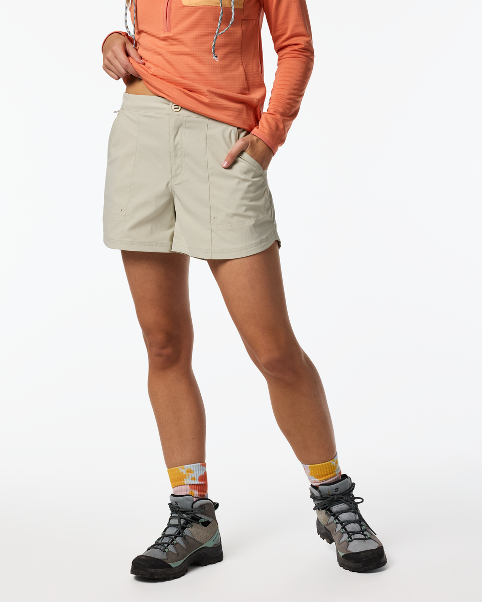Coraje 4" Tech Short - Women's - Mineral - US 5802