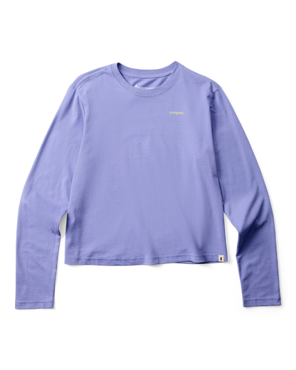 Flower Patch Long-Sleeve T-Shirt - Women's - Aster - US 9342