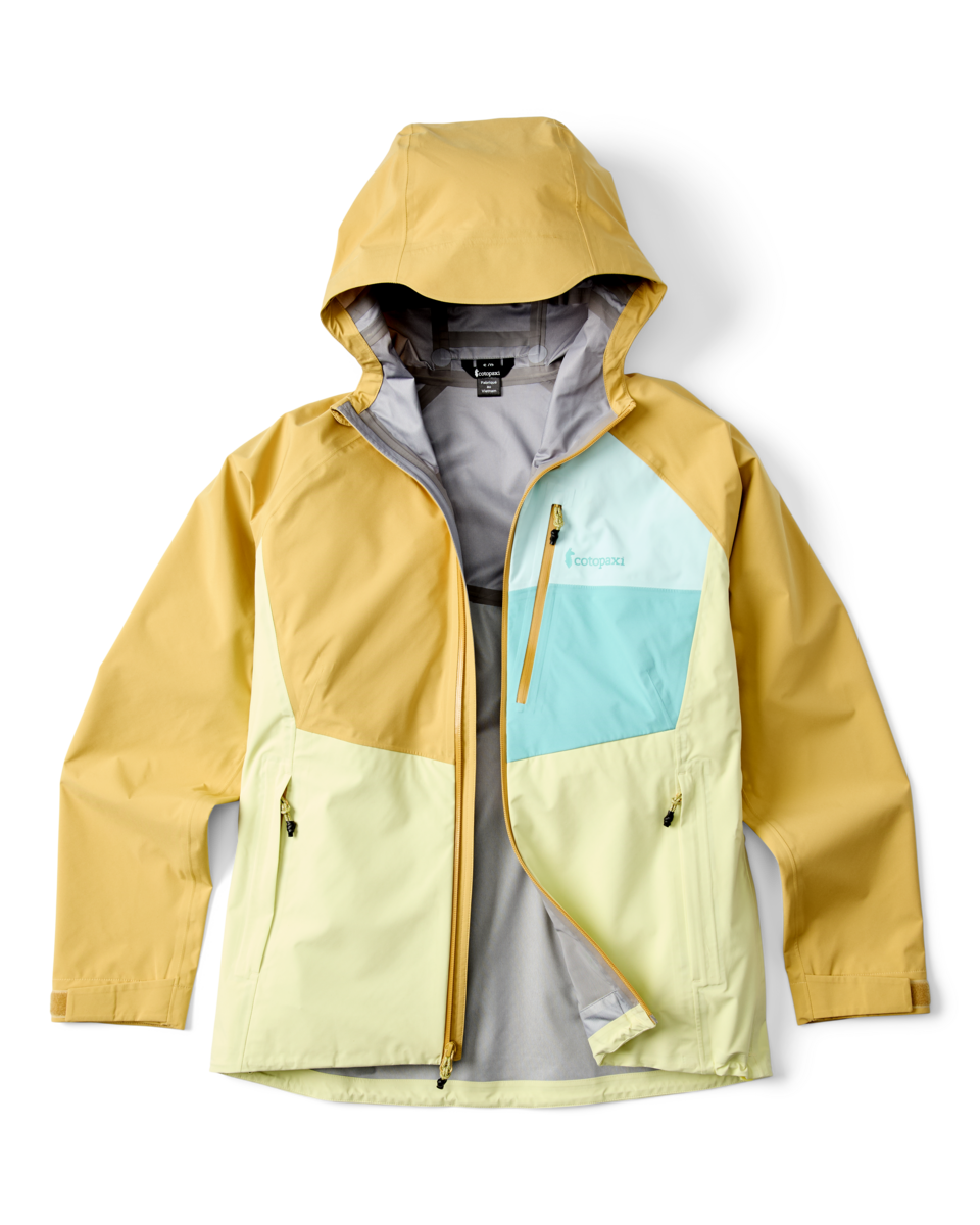 Impermeo 3L Hooded Shell Jacket - Women's - Husk/Honeydew - US 2041