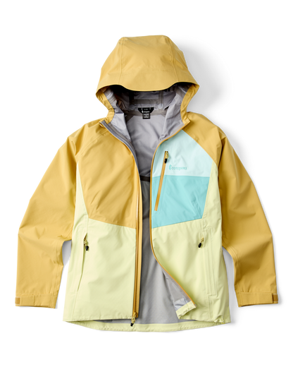 Impermeo 3L Hooded Shell Jacket - Women's - Husk/Honeydew - US 2041