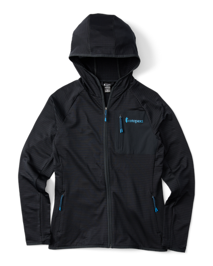 Otero Fleece Full-Zip Hooded Jacket - Women's - Cotopaxi Black - US 3276