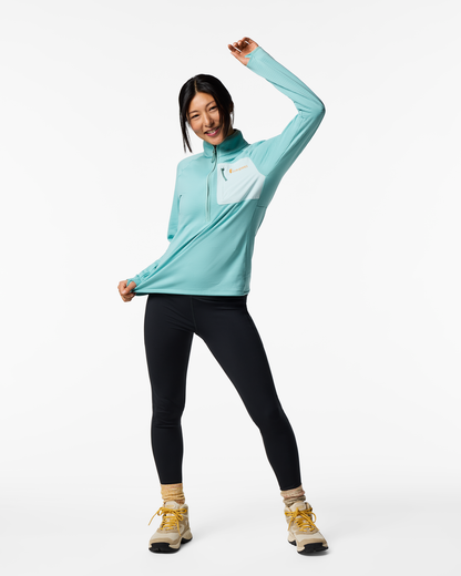 Otero Fleece Half-Zip Pullover - Women's - Tide Pool - US 1918