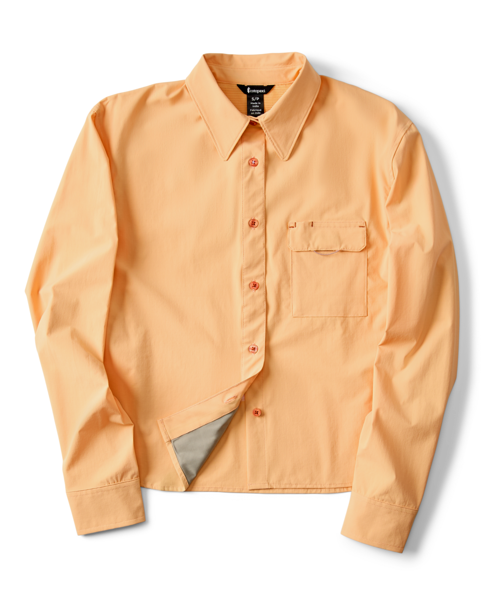 Solta Long-Sleeve Sun Shirt - Women's - Cantaloupe - US 5837
