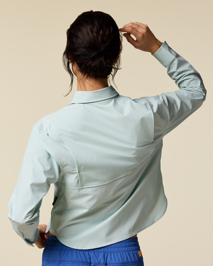Solta Long-Sleeve Sun Shirt - Women's - Surf - US 9497
