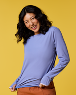 Sombra Long-Sleeve Sun Shirt - Women's - Aster - US 7656