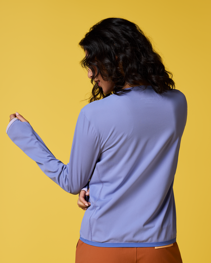 Sombra Long-Sleeve Sun Shirt - Women's - Aster - US 7656