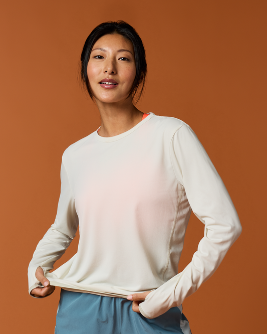 Sombra Long-Sleeve Sun Shirt - Women's - Chalk - US 4250