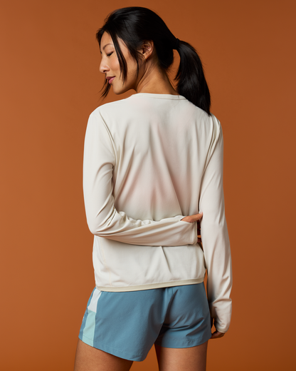 Sombra Long-Sleeve Sun Shirt - Women's - Chalk - US 4250