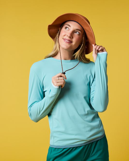 Sombra Long-Sleeve Sun Shirt - Women's - Tide Pool - US 1005