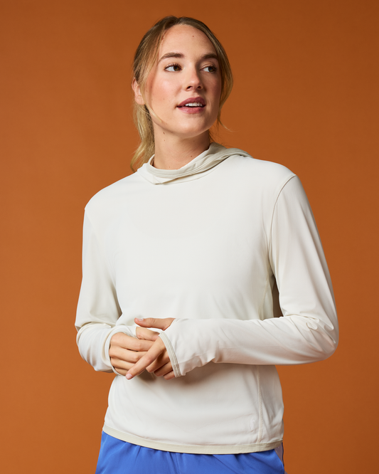 Sombra Sun Hoodie - Women's - Chalk - US 4435