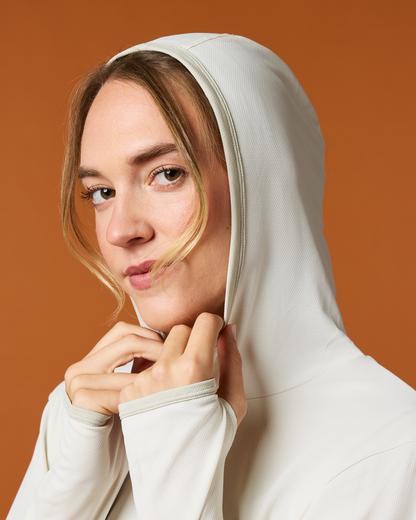Sombra Sun Hoodie - Women's - Chalk - US 4435