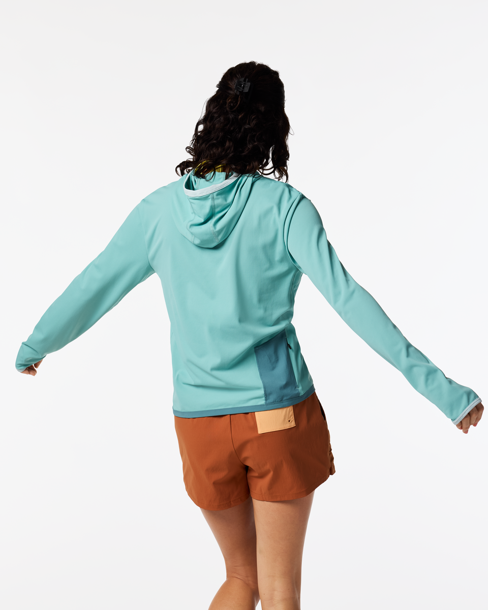 Sombra Sun Hoodie - Women's - Tide Pool - US 6656
