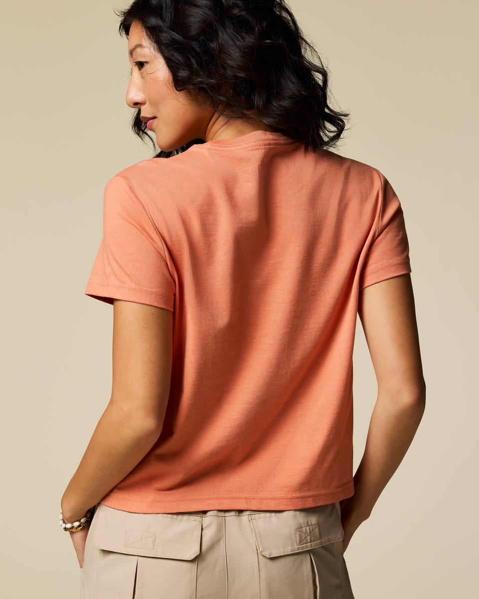 Sunset Embers T-Shirt - Women's - Grapefruit - US 3494