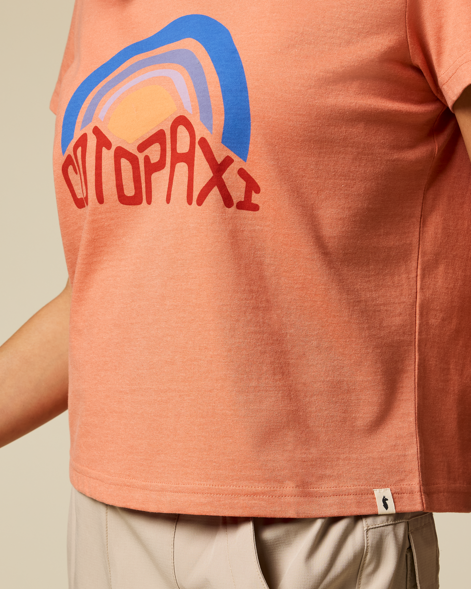 Sunset Embers T-Shirt - Women's - Grapefruit - US 3494