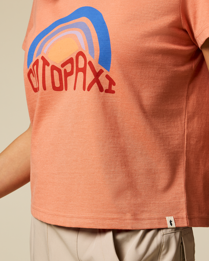 Sunset Embers T-Shirt - Women's - Grapefruit - US 3494