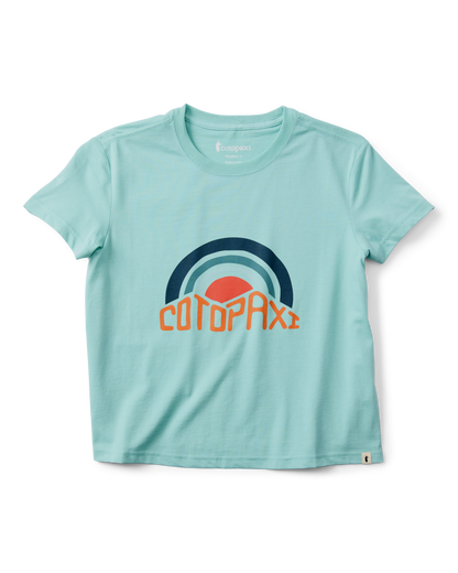 Sunset Embers T-Shirt - Women's - Tide Pool - US 2669