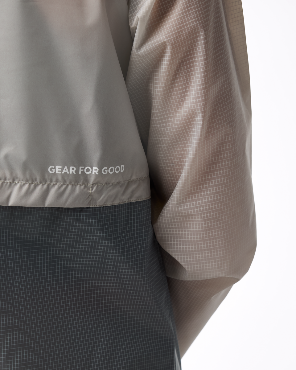 Teca Half-Zip Windbreaker - Women's - Looks Like Rain - US 1345