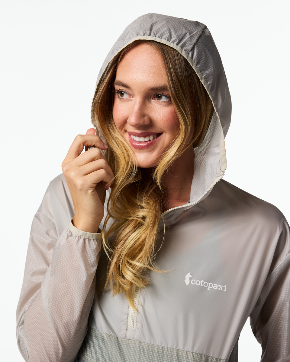 Teca Half-Zip Windbreaker - Women's - Looks Like Rain - US 1345