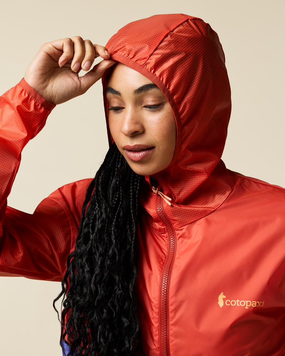 Teca Half-Zip Windbreaker - Women's - Smell the Begonias - US 6889
