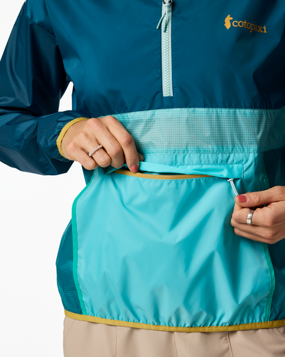 Teca Half-Zip Windbreaker - Women's - Waikiki - US 9505